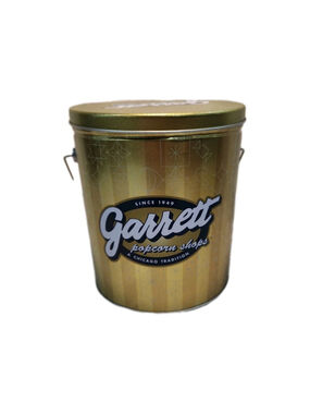 Garrett Popcorn Gold Limited Edition Tin Can Collectible Container